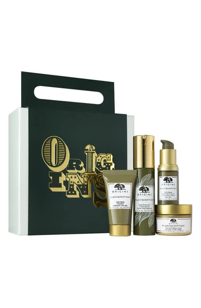 Origins All For Youth Plantscription Essentials To Cleanse & Plump Usd $166 Value