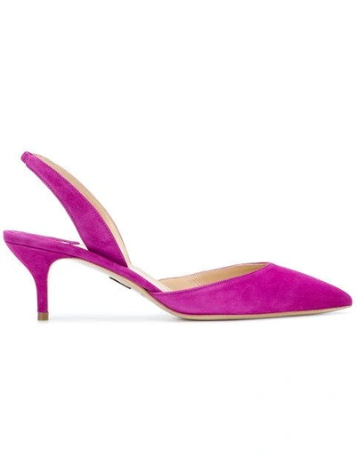 Paul Andrew Pointed Sling Back Pumps