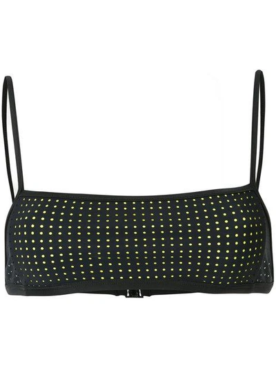 Dion Lee Perf Overlay Bandeau Bikini Top