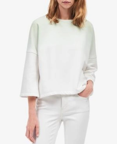 Calvin Klein Jeans Est.1978 Dip-dyed Sweatshirt In Frosty Grey