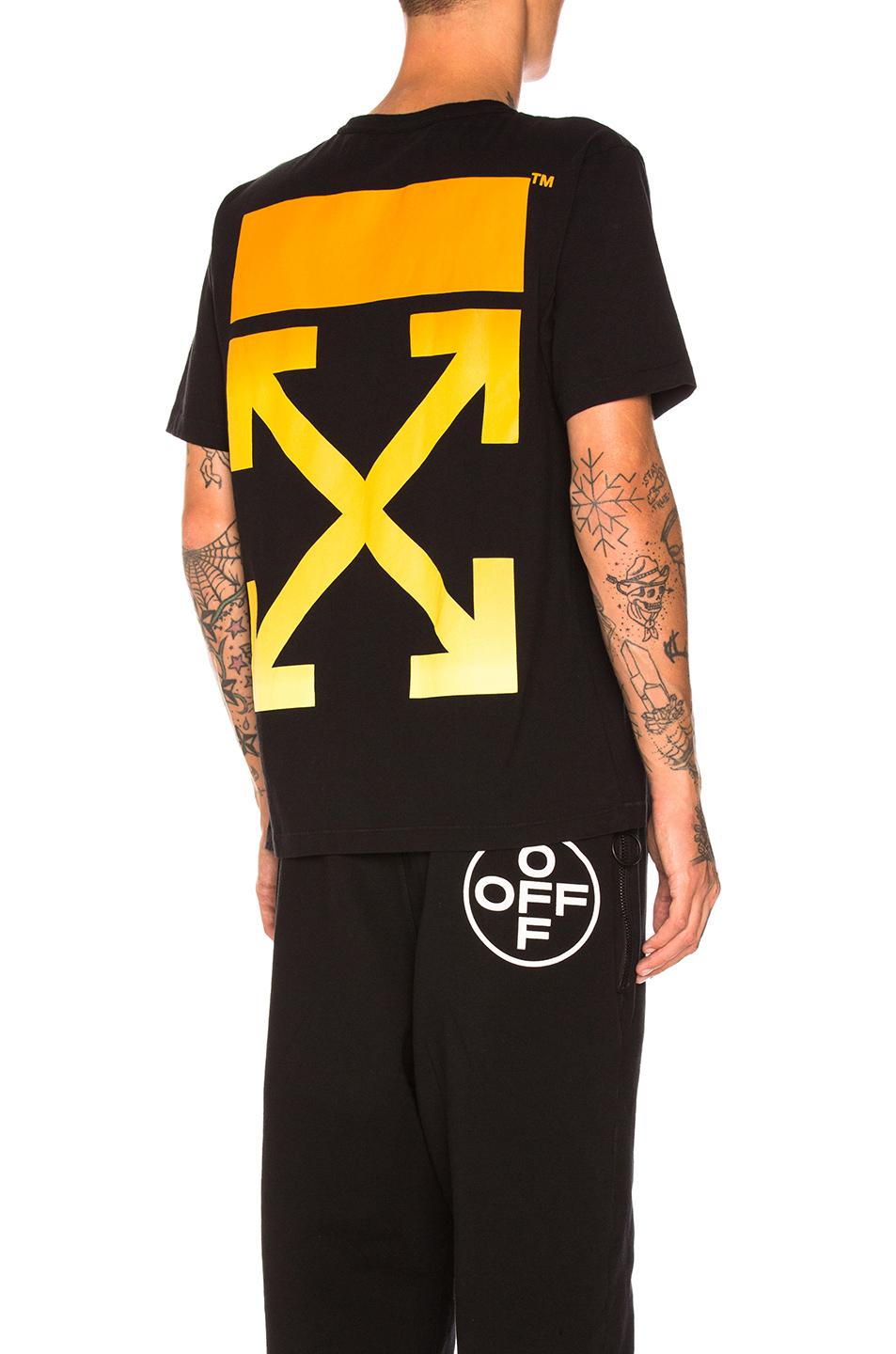 off white gradient pants