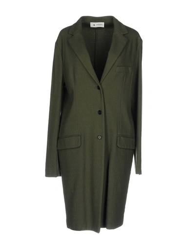 Barena Venezia Full-length Jacket In Military Green