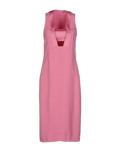 Adam Lippes Knee-length Dress In Pink