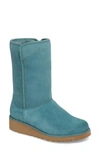 Ugg Amie - Classic Slim(tm) Water Resistant Short Boot In Coastal Green Wool