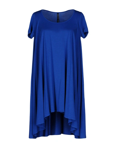 Plein Sud Jeanius Short Dress In Blue
