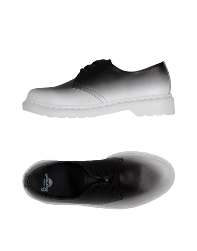 Dr. Martens' Laced Shoes In White