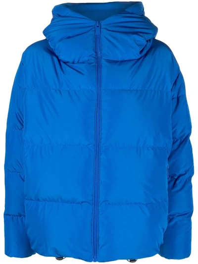 Bacon Funnel-neck Down Padded Jacket In Klein