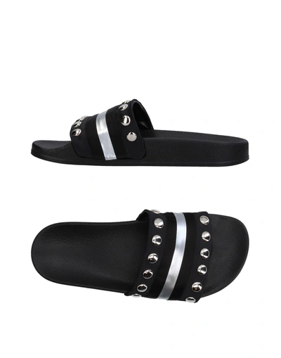 Pinko Sandals In Black