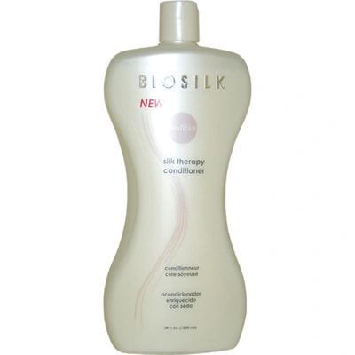 Biosilk Silk Therapy Conditioner By  For Unisex - 34 oz Conditioner In White