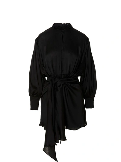 Iro Nyali Dress In Black Polyester