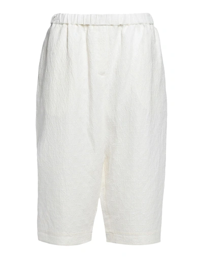 Adam Lippes Cropped Pants & Culottes In Ivory