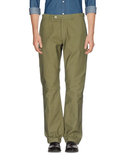 Battenwear Casual Pants In Military Green