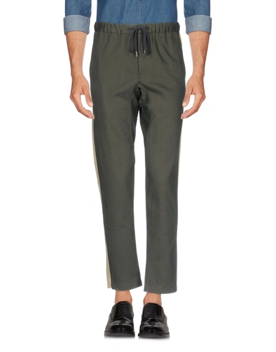 Fanmail Casual Pants In Military Green