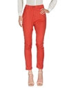 Manila Grace Casual Pants In Red