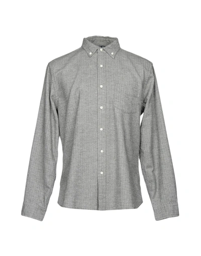 Alex Mill Patterned Shirt In Grey
