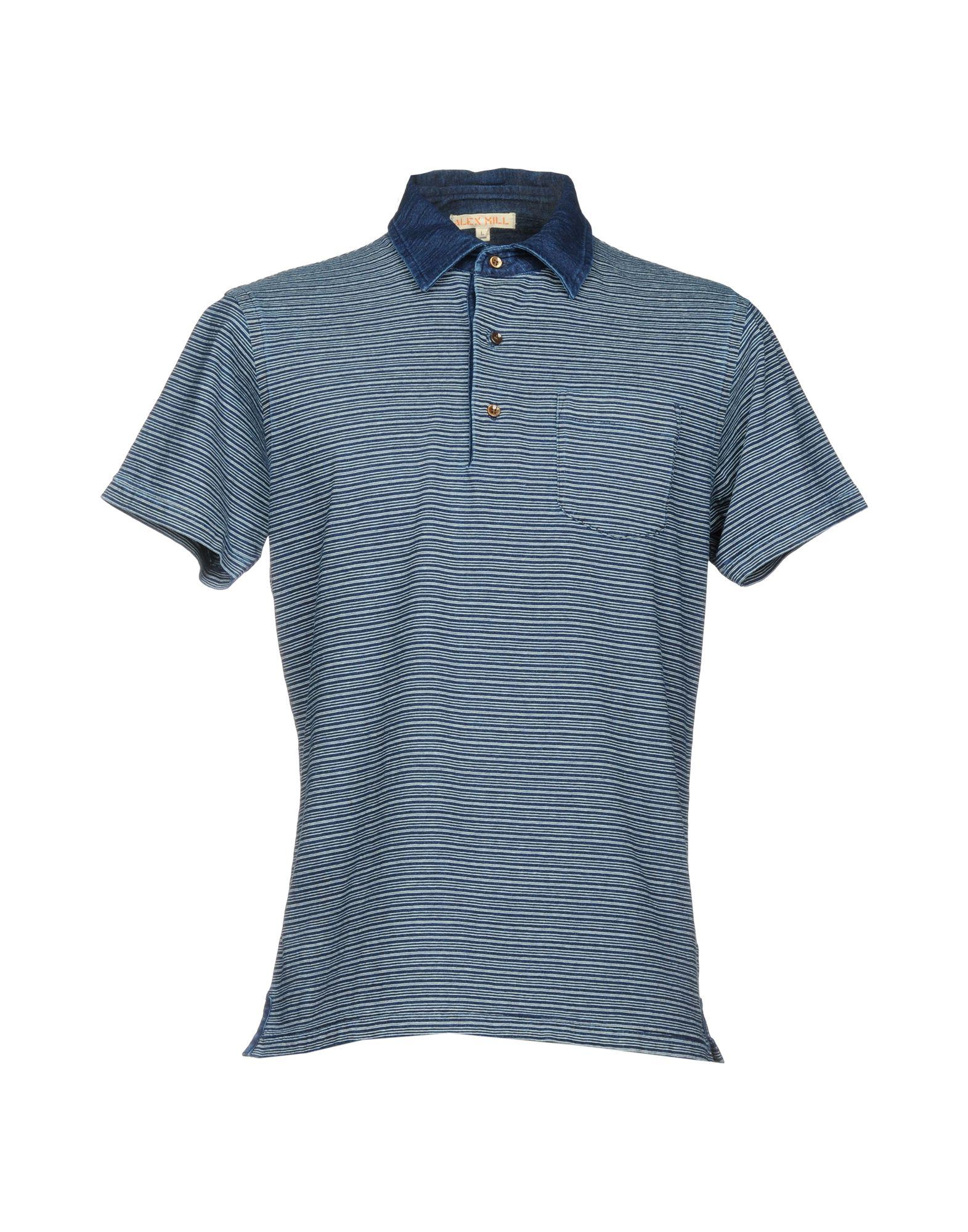 Alex Mill Polo Shirt In Dark Blue | ModeSens