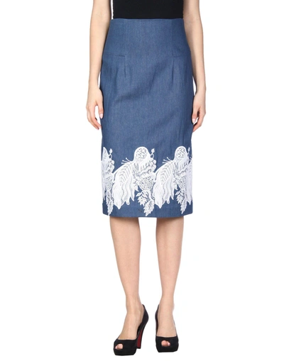 Creatures Of The Wind Denim Skirt In Blue