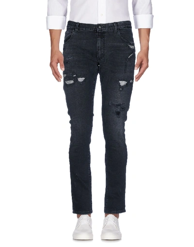 Loha Vete Denim Pants In Black