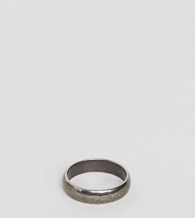 Simon Carter Band Ring In Sterling Silver - Silver | ModeSens