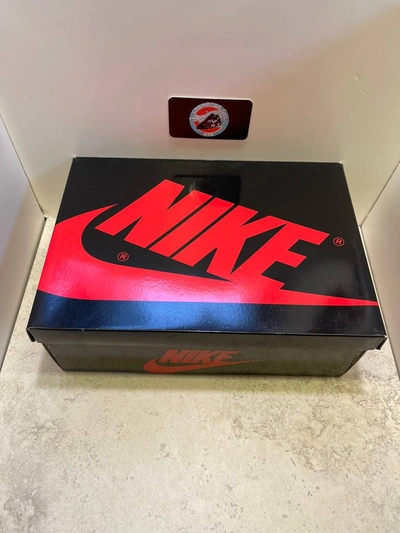 Pre-owned Jordan Nike Air Jordan 1 Retro High Og "patent Bred" Box Only! Size 9.5 In Black