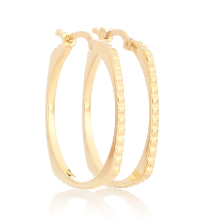 Aliita Aro Rueda Bg 9kt Gold Hoop Earrings In No