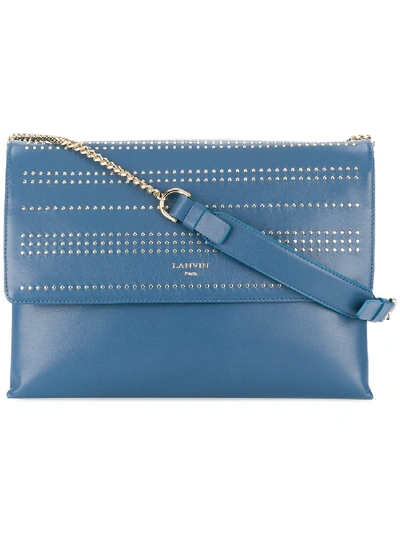 Lanvin Sugar Shoulder Bag In Blue