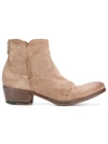 Pantanetti Ankle Boots In Brown