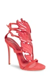 Giuseppe Zanotti Coline Cruel Wing High Heel Sandals In Pink