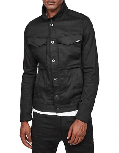 G-star Raw Vodan 3d Slim Denim Jacket-black | ModeSens