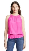 Ramy Brook Lauren Blouson Top - 100% Exclusive In Mystic Pink