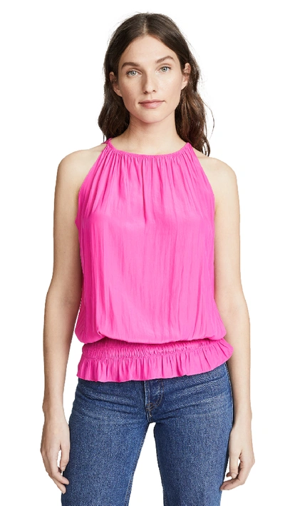 Ramy Brook Lauren Blouson Top - 100% Exclusive In Mystic Pink