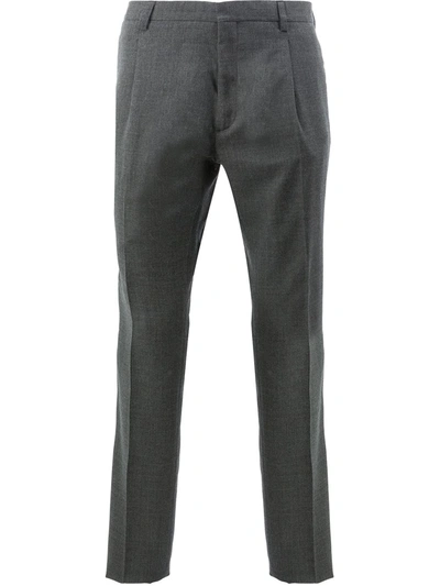 Delada Straight-leg Tailored Trousers In Grey