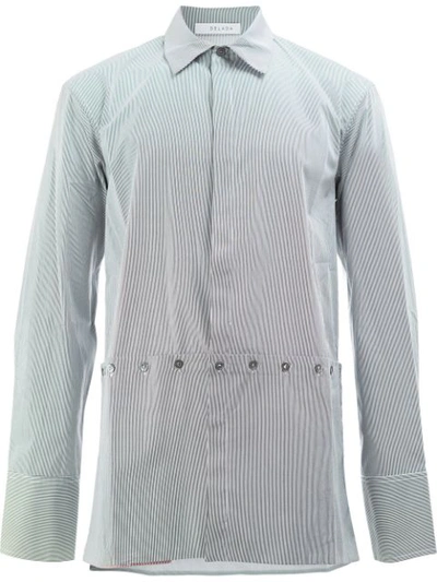 Delada Demi Buttoned Shirt In Grey