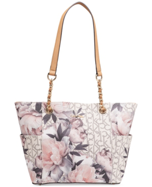 calvin klein hayden signature chain tote