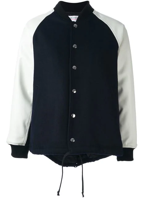 comme des garcons varsity jacket