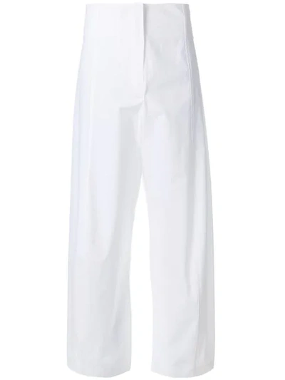 Erika Cavallini High Waisted Culottes - White