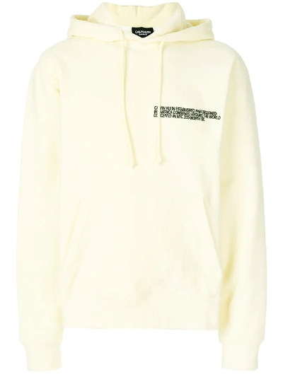 Calvin Klein 205w39nyc Logo-embroidered Hoodie