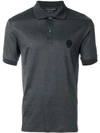 Alexander Mcqueen Skull Patch Polo T-shirt - Grey