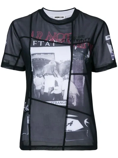 Mcq By Alexander Mcqueen Fear Nothing T In Black