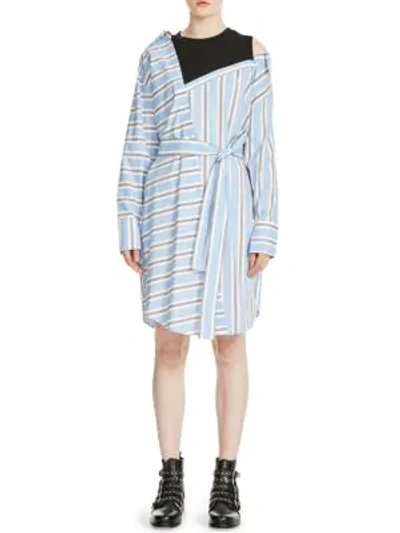 maje asymmetric plaid shirt dress Maje Asymmetric Plaid Shirt Dress Maje Grid Print Cold Shoulder Button Down  Midi Dress In Black