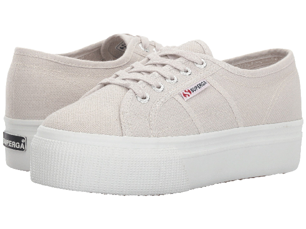 grey seashell superga