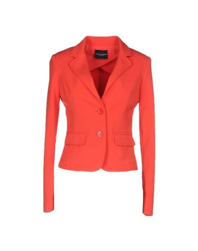 Atos Lombardini Blazer In Red