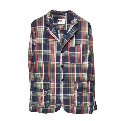 Pre-owned Engineered Garments /check Tailored Jacket/25451 - 622 80