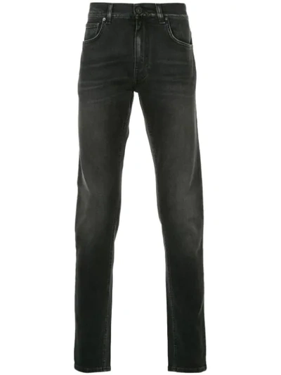 Kent & Curwen Classic Skinny Fit Jeans In Black