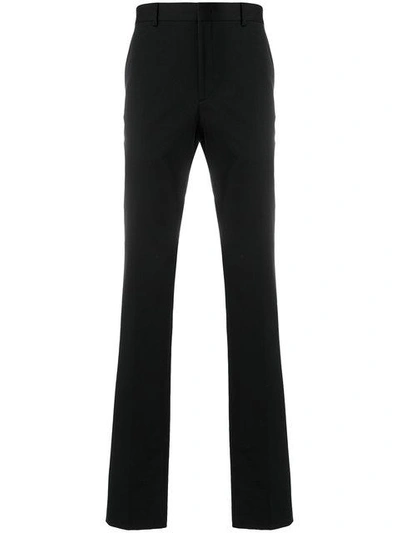 Fendi Straight Leg Trousers In Black