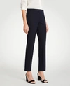 Ann Taylor The Petite Crop Pant - Curvy Fit In Atlantic Navy