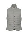Brunello Cucinelli Down Jackets In Light Grey