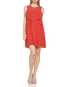 Bcbgeneration Chiffon Shift Dress In Red Ginger