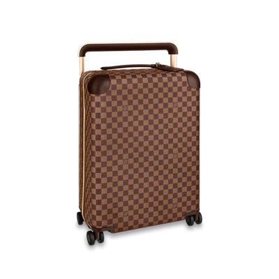 Pre-owned Louis Vuitton Trolley Horizon 55 In Brown