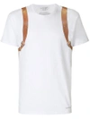 Alexander Mcqueen Backpack Print T-shirt In White